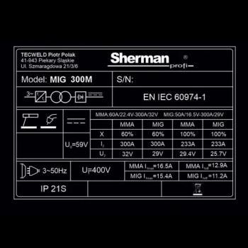 Sherman MIG 300M/4R